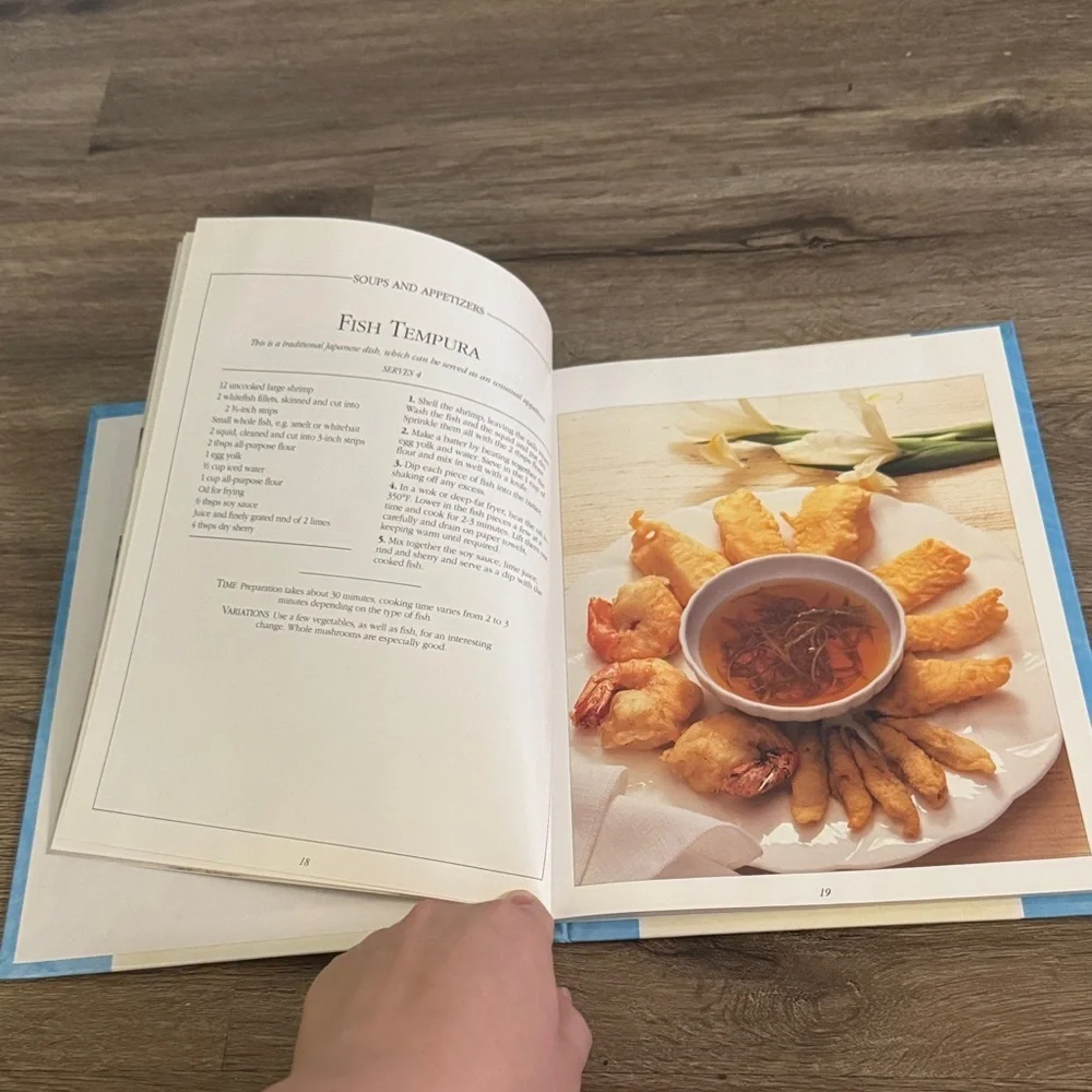 Vintage 1996 Fish & Seafood Cooking Book
